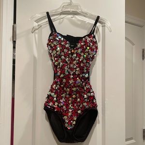 Glamour costumes dancewear/dance costume. Adult small (AS).